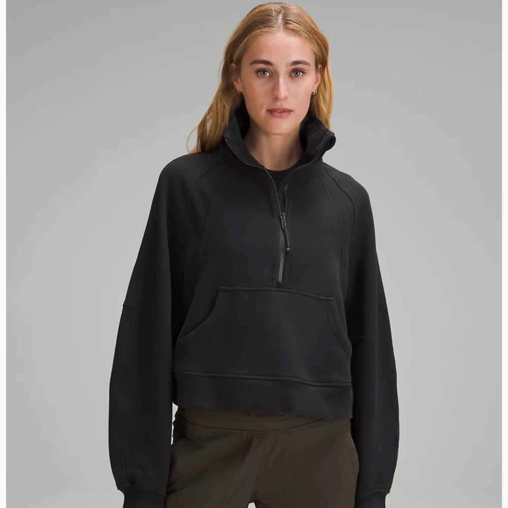 LuluLemon Scuba Oversized Funnel-Neck half zip